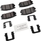Purchase Top-Quality ACDELCO - 17D1275CHF1 - Ceramic Rear Disc Brake Pad Set with Clips pa2