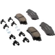 Purchase Top-Quality ACDELCO - 17D1391CHF1 - Ceramic Rear Disc Brake Pads pa2