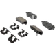 Purchase Top-Quality ACDELCO - 17D1544CHF1 - Ceramic Rear Disc Brake Pad Kit with Clips pa1