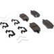 Purchase Top-Quality ACDELCO - 17D1914CHF1 - Ceramic Rear Disc Brake Pad Set pa1