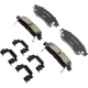 Purchase Top-Quality ACDELCO - 17D883CHF1 - Ceramic Rear Disc Brake Pads pa3