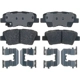 Purchase Top-Quality ACDELCO PROFESSIONAL - 17D1313CH - Rear Ceramic Pads pa1