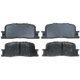 Purchase Top-Quality Rear Ceramic Pads by ACDELCO PROFESSIONAL - 17D885C pa1