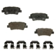 Purchase Top-Quality AGNA BRAKES - PLD1313C - Rear Ceramic Disc Brake Pad Set pa1