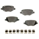 Purchase Top-Quality AGNA BRAKES - PLD1657C - Rear Ceramic Disc Brake Pad Set pa1