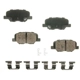 Purchase Top-Quality AGNA BRAKES - PLD1679C - Rear Ceramic Disc Brake Pad Set pa1