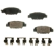 Purchase Top-Quality AGNA BRAKES - PLD1846C - Rear Ceramic Disc Brake Pad Set pa1