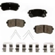 Purchase Top-Quality Rear Ceramic Pads by AGNA BRAKES - PLD1856C pa2