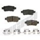 Purchase Top-Quality Rear Ceramic Pads by AGNA BRAKES - CXD1088 pa1