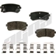 Purchase Top-Quality Rear Ceramic Pads by AGNA BRAKES - CXD1157 pa1