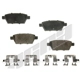 Purchase Top-Quality Rear Ceramic Pads by AGNA BRAKES - CXD1161 pa1