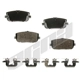 Purchase Top-Quality Rear Ceramic Pads by AGNA BRAKES - CXD1180 pa1