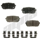 Purchase Top-Quality Rear Ceramic Pads by AGNA BRAKES - CXD1296 pa1