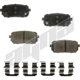 Purchase Top-Quality Rear Ceramic Pads by AGNA BRAKES - CXD1296 pa2