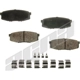 Purchase Top-Quality Rear Ceramic Pads by AGNA BRAKES - CXD1304 pa1