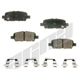 Purchase Top-Quality Rear Ceramic Pads by AGNA BRAKES - CXD1415 pa1