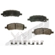 Purchase Top-Quality Rear Ceramic Pads by AGNA BRAKES - CXD1647 pa1