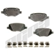 Purchase Top-Quality Rear Ceramic Pads by AGNA BRAKES - CXD1657 pa1