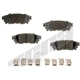 Purchase Top-Quality Rear Ceramic Pads by AGNA BRAKES - CXD1805 pa1