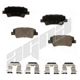 Purchase Top-Quality AGNA BRAKES - CXD1848 - Rear Ceramic Pads pa1