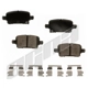 Purchase Top-Quality Rear Ceramic Pads by AGNA BRAKES - CXD1857 pa1