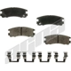 Purchase Top-Quality Rear Ceramic Pads by AGNA BRAKES - CXD383 pa1
