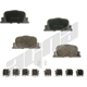 Purchase Top-Quality Rear Ceramic Pads by AGNA BRAKES - CXD835 pa1