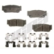 Purchase Top-Quality Rear Ceramic Pads by AGNA BRAKES - CXD954 pa1
