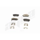 Purchase Top-Quality Rear Ceramic Pads by AGNA BRAKES - PLD1157C pa1