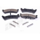 Purchase Top-Quality Rear Ceramic Pads by AGNA BRAKES - PLD667C pa1