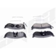 Purchase Top-Quality Rear Ceramic Pads by AGNA BRAKES - PLD998C pa1