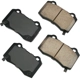 Purchase Top-Quality Rear Ceramic Pads by AKEBONO - ACT1053 pa1