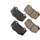 Purchase Top-Quality Rear Ceramic Pads by AKEBONO - ACT1718 pa1