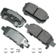 Purchase Top-Quality AKEBONO - ACT1037A - Rear Ceramic Pads pa6
