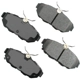 Purchase Top-Quality Rear Ceramic Pads by AKEBONO - ACT1082 pa6