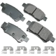Purchase Top-Quality AKEBONO - ACT1088A - Rear Ceramic Pads pa5