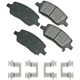 Purchase Top-Quality Rear Ceramic Pads by AKEBONO - ACT1093 pa6