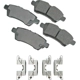 Purchase Top-Quality Rear Ceramic Pads by AKEBONO - ACT1101 pa6