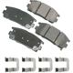 Purchase Top-Quality AKEBONO - ACT1275 - Rear Ceramic Pads pa5