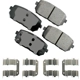 Purchase Top-Quality Rear Ceramic Pads by AKEBONO - ACT1296 pa5