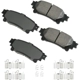 Purchase Top-Quality AKEBONO - ACT1391A - Rear Ceramic Pads pa6