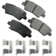Purchase Top-Quality AKEBONO - ACT1445 - Rear Ceramic Pads pa4