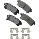 Purchase Top-Quality Rear Ceramic Pads by AKEBONO - ACT1510 pa12