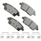 Purchase Top-Quality Rear Ceramic Pads by AKEBONO - ACT1551 pa7