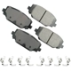 Purchase Top-Quality AKEBONO - ACT1596 - Rear Ceramic Pads pa6