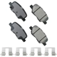 Purchase Top-Quality AKEBONO - ACT1679A - Rear Ceramic Pads pa4