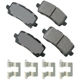 Purchase Top-Quality AKEBONO - ACT1698 - Rear Ceramic Pads pa5