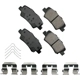 Purchase Top-Quality Rear Ceramic Pads by AKEBONO - ACT1812 pa6