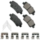 Purchase Top-Quality AKEBONO - ACT1813 - Rear Ceramic Pads pa6