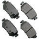 Purchase Top-Quality Rear Ceramic Pads by AKEBONO - ACT1874 pa7